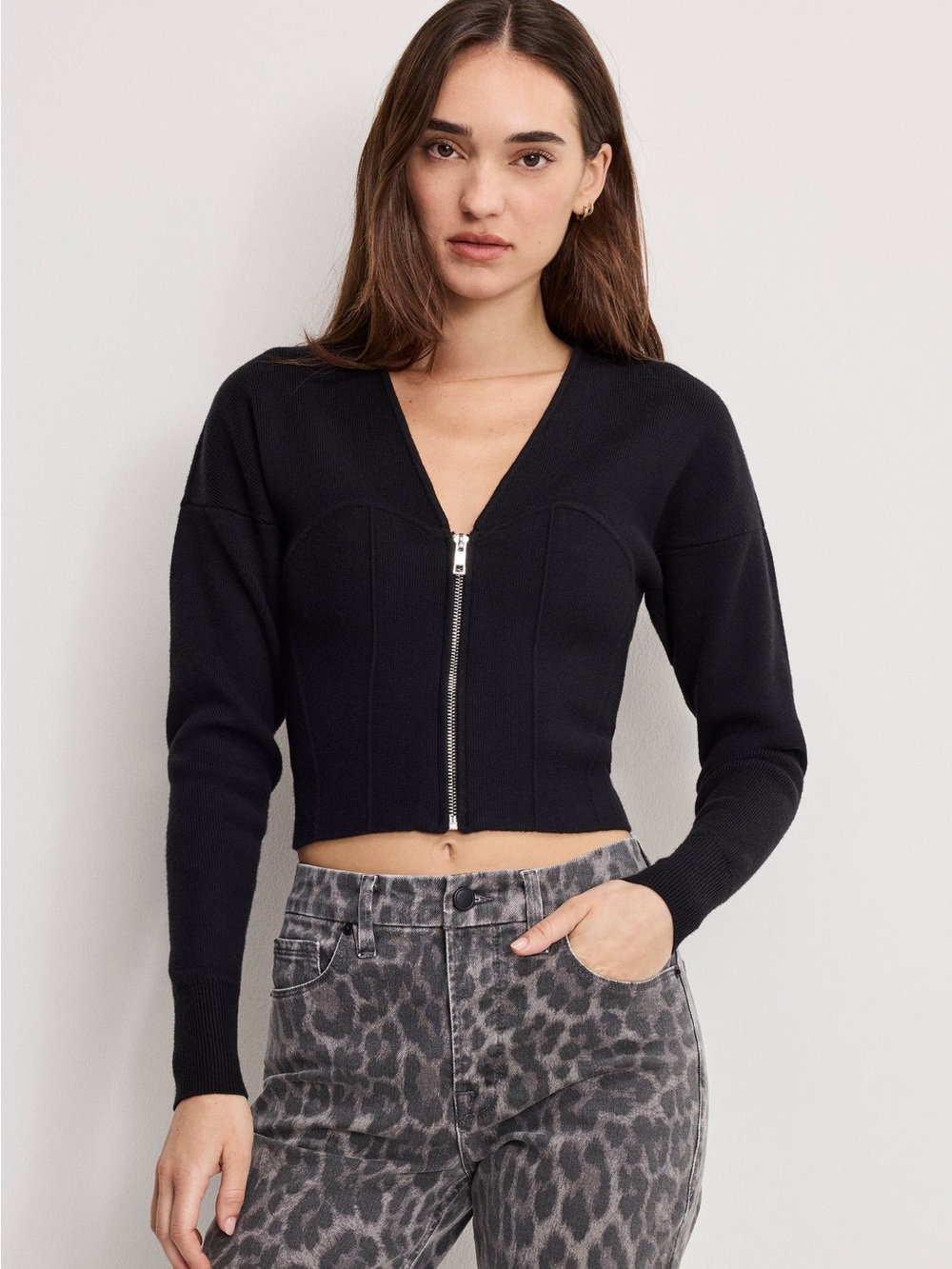 Good American - Bustier Sweater